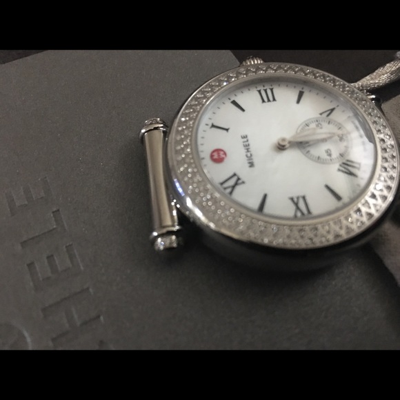Michele Caber New Authentic Watch 69Diamond Face only - Picture 4 of 7